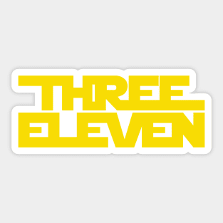 311 - Space Wars Solid Sticker